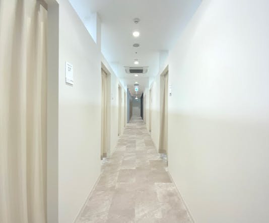 あおばクリニック 函館院廊下