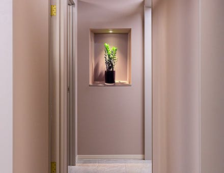 阪田美容・形成外科通路