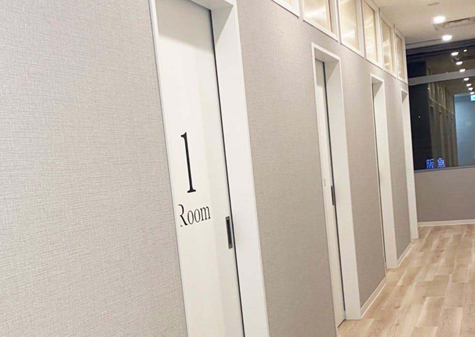 ウィルAGAクリニック 神戸三宮院廊下