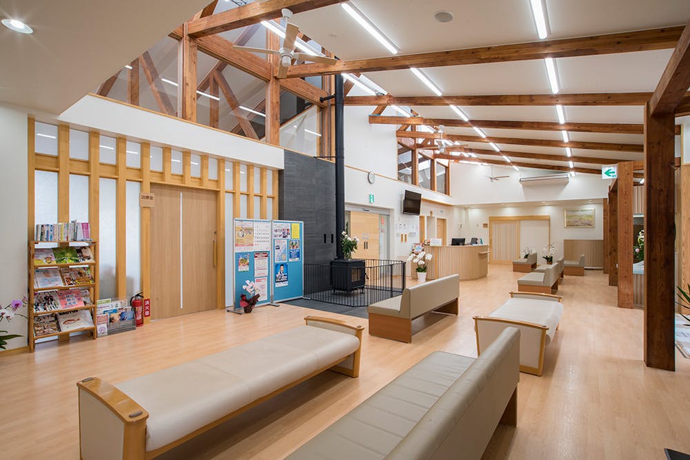 七浦診療所待合室