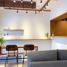 あざみ野駅西口皮膚科受付 待合室