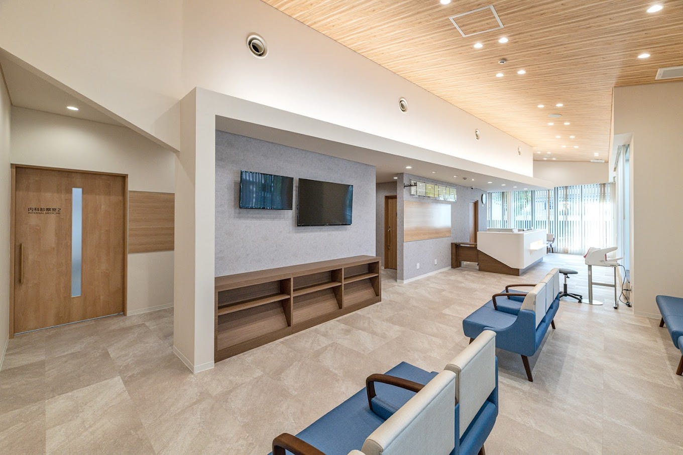 清水ヶ岡糖尿病内科・皮フ科クリニック待合