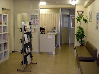 馬橋皮フ科クリニック受付