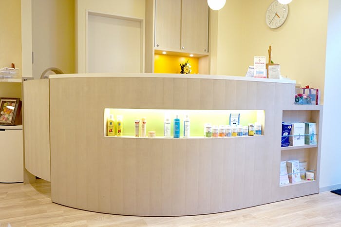 羽尾皮フ科クリニック受付