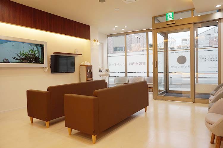 代沢内科クリニック待合室