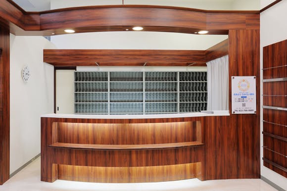 名取さくらみらい眼科受付