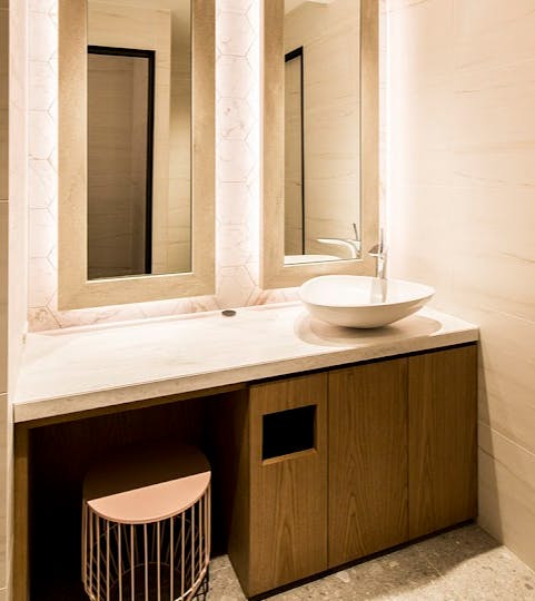 にしたんクリニック 銀座院洗面所