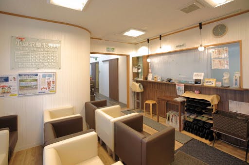小豆沢整形外科待合室