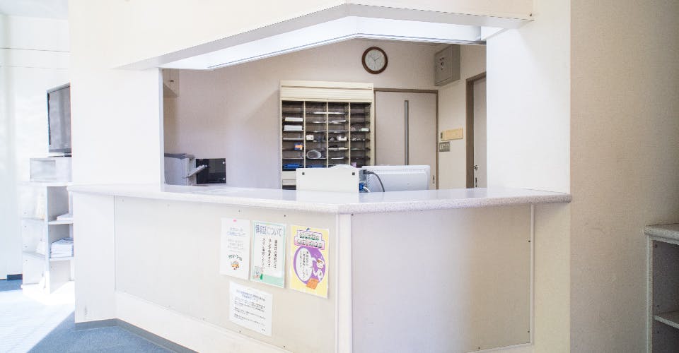 福田泌尿器科・皮膚科医院受付