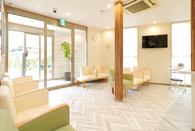 つじファミリークリニック待合室