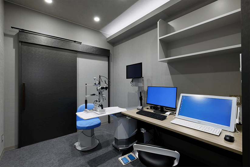 ひの眼科・皮フ科診察室