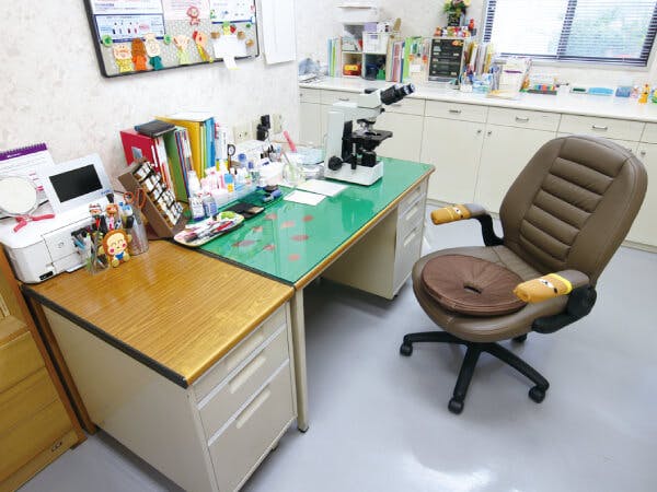 北村皮膚科医院診察室