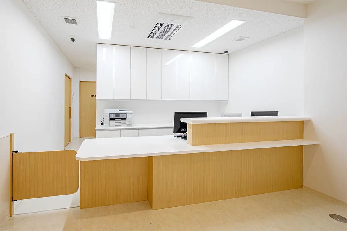 みうら皮フ科クリニック受付