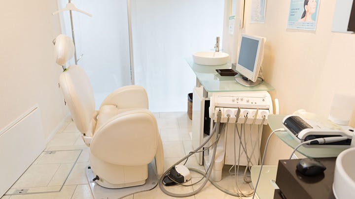 オーラルビューティークリニック白金(ORAL BEAUTYCLINIC)治療室