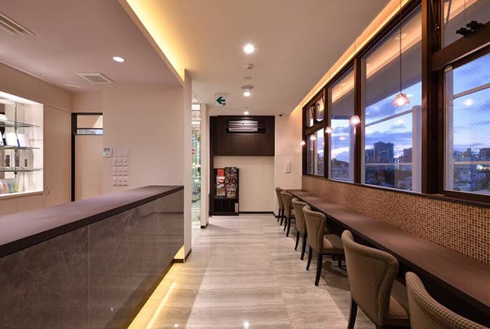 メディカルエステK受付 待合室