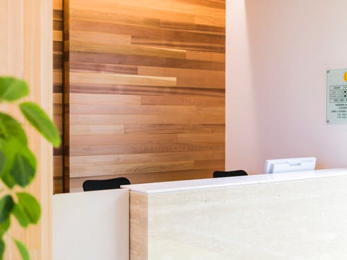 江口皮フ科受付