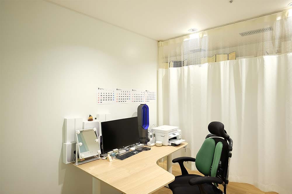 トータルスキンケア・クリニック銀座診察室