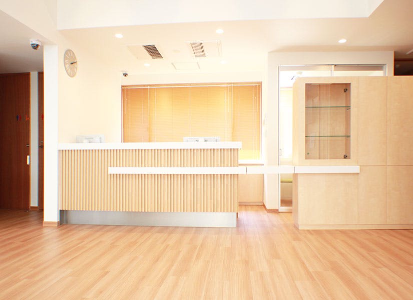 牧野皮膚科形成外科クリニック受付