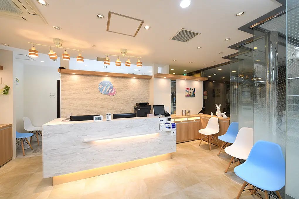 浅草橋西口クリニックMo受付 待合室