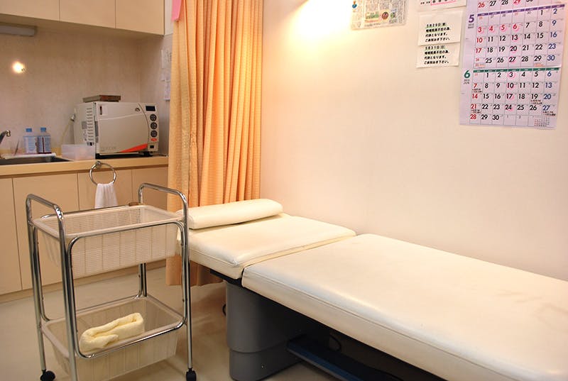 アリオ札幌皮膚科クリニック処置室