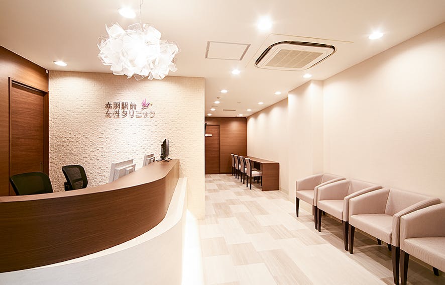 赤羽駅前女性クリニック受付