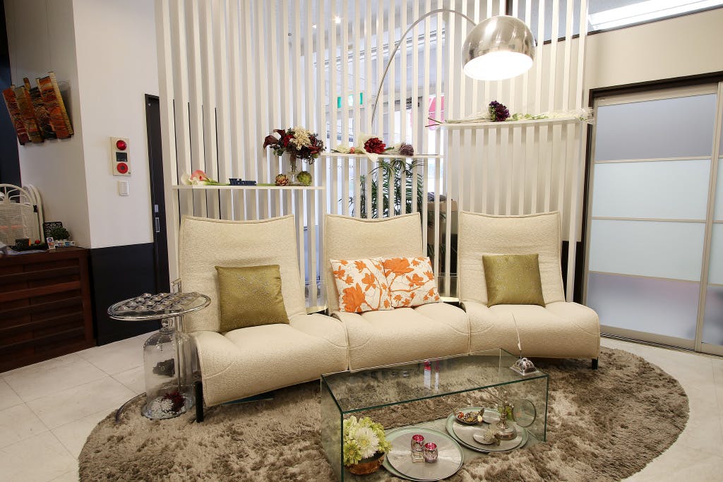 桑原皮フ科クリニック待合室