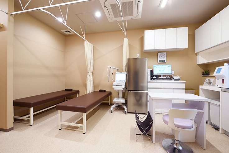 恋ヶ窪内科クリニック処置室