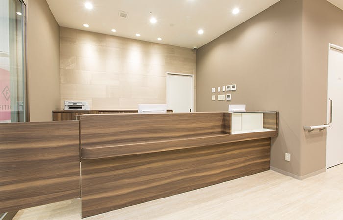 中川皮膚科クリニック受付