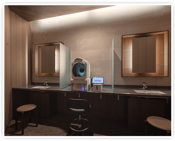 しものせき皮ふ科クリニック化粧ルーム