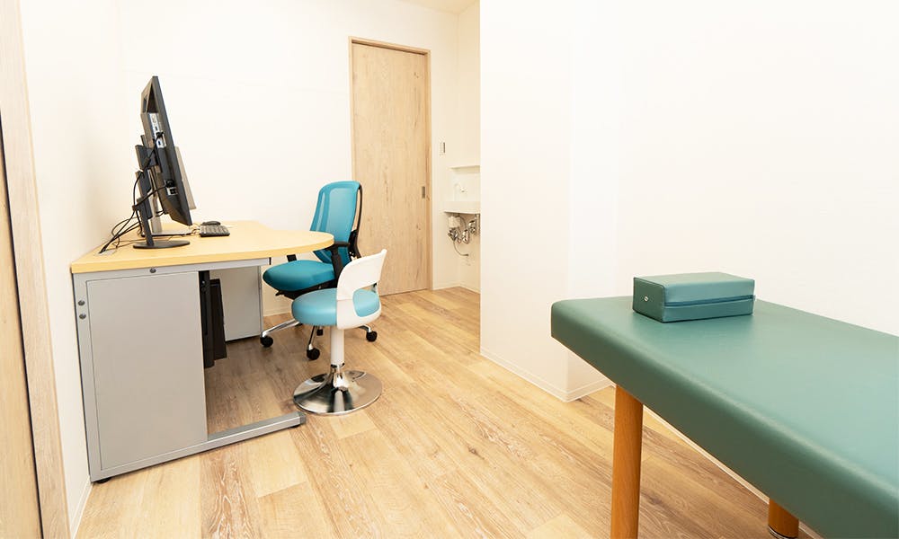 えんじゅ内科クリニック診察室