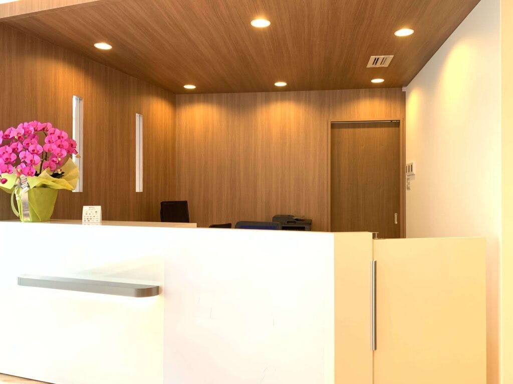 大森町駅前内科小児科クリニック受付