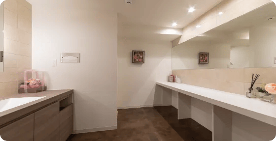 クリニックフラウ栄パウダールーム