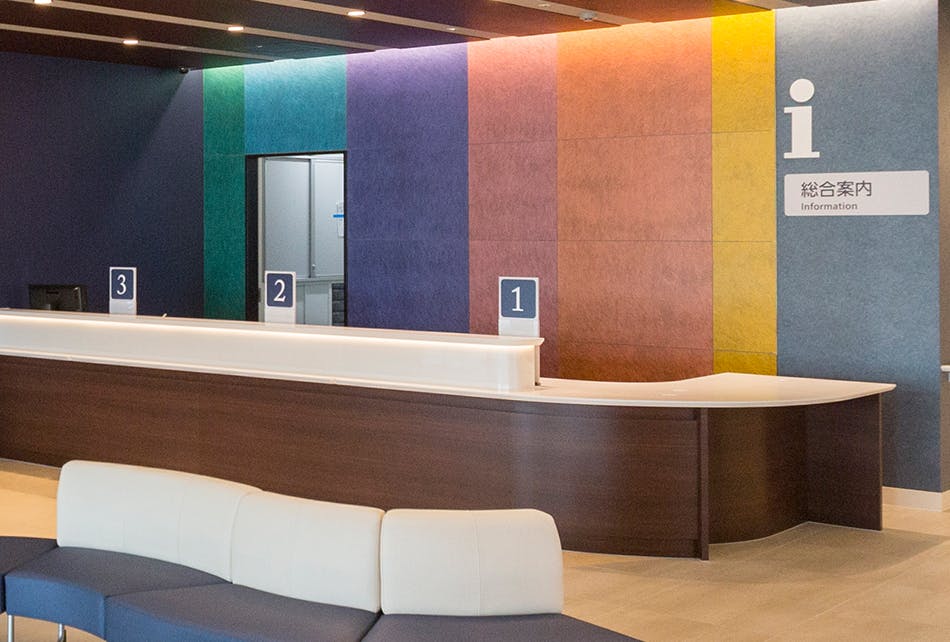 埼玉石心会病院受付