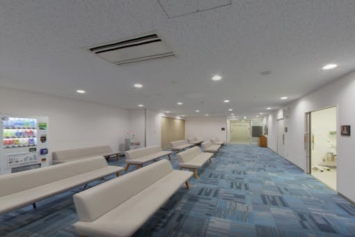 会津中央病院待合室
