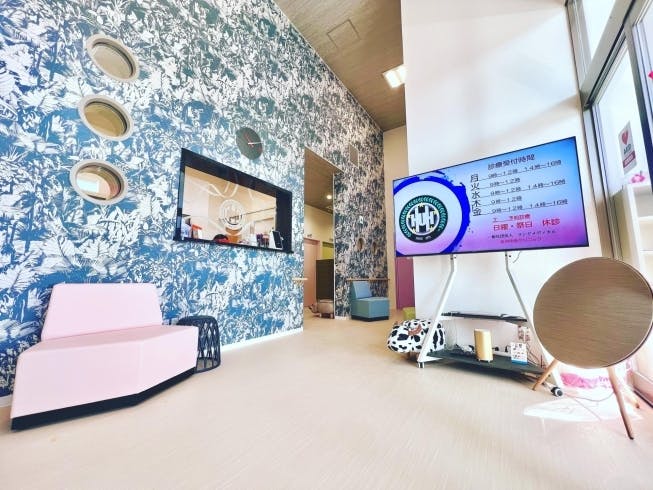 佐々セントラルビューティー待合室