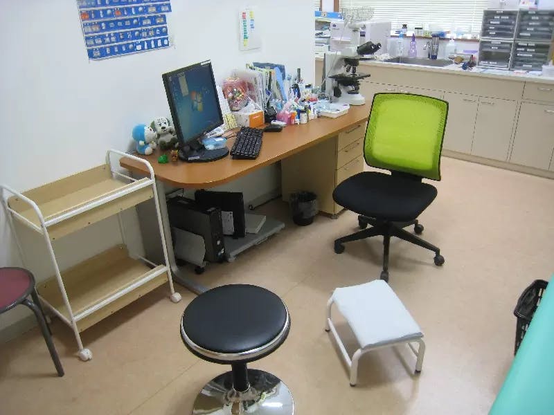 たなか皮ふ科クリニック診察室