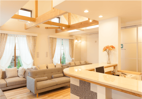 G&O女性ヘルスケアクリニック待合室