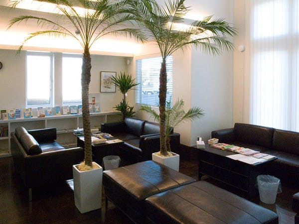 田原内科クリニック待合室