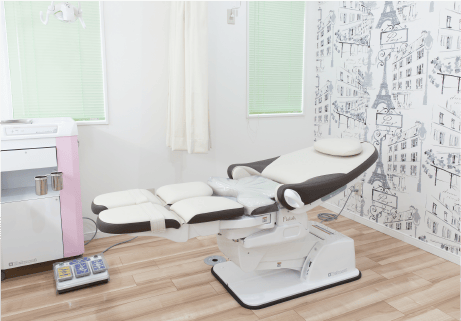 G&O女性ヘルスケアクリニック処置室