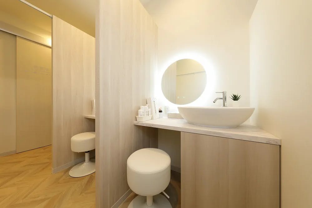 相模大野ひかる皮ふ科クリニックパウダールーム