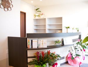 ゆか皮フ科クリニック受付