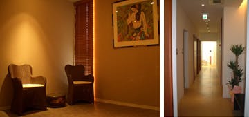 あい皮膚科クリニック待合室