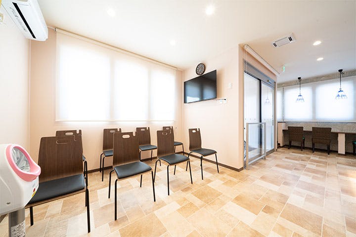 ひたちの晴嵐呼吸器内科待合室