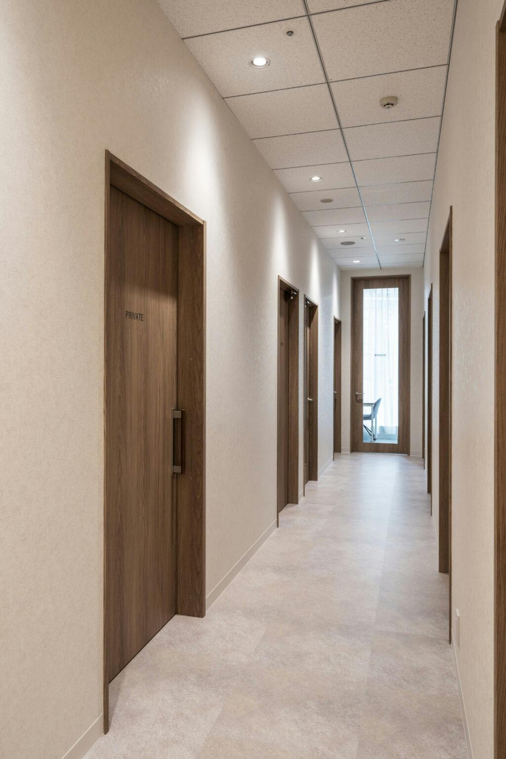 リアスクリニック 名古屋院廊下