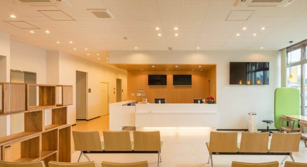 宇都宮腎内科皮膚科クリニック待合室