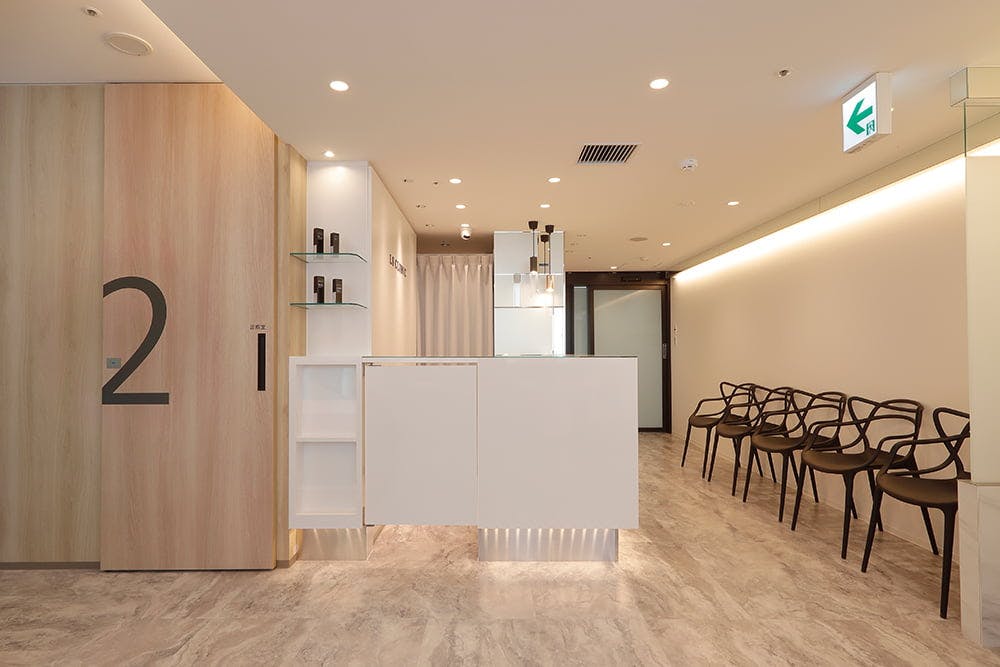 形成外科・リンパ浮腫 LSクリニック待合室