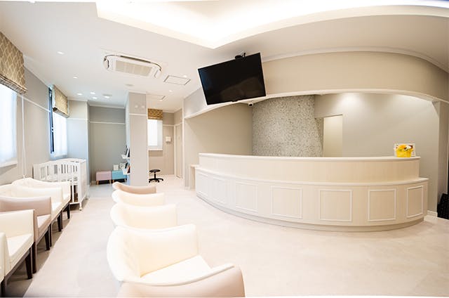 なかがわレディースクリニック受付