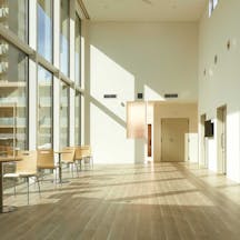 みらいクリニック南笹口待合室