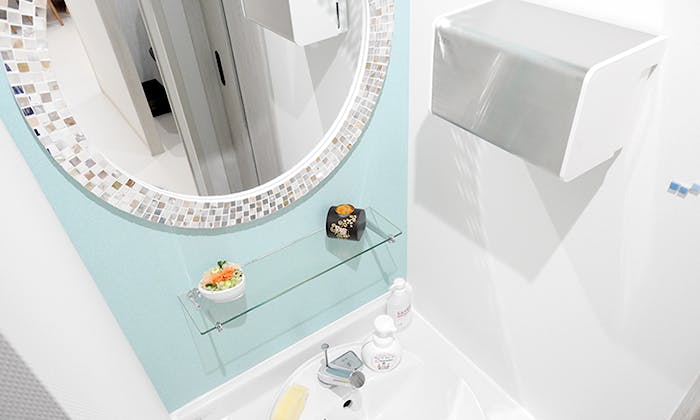 シモキタクリニック化粧ルーム