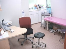 梅田皮膚科診察室